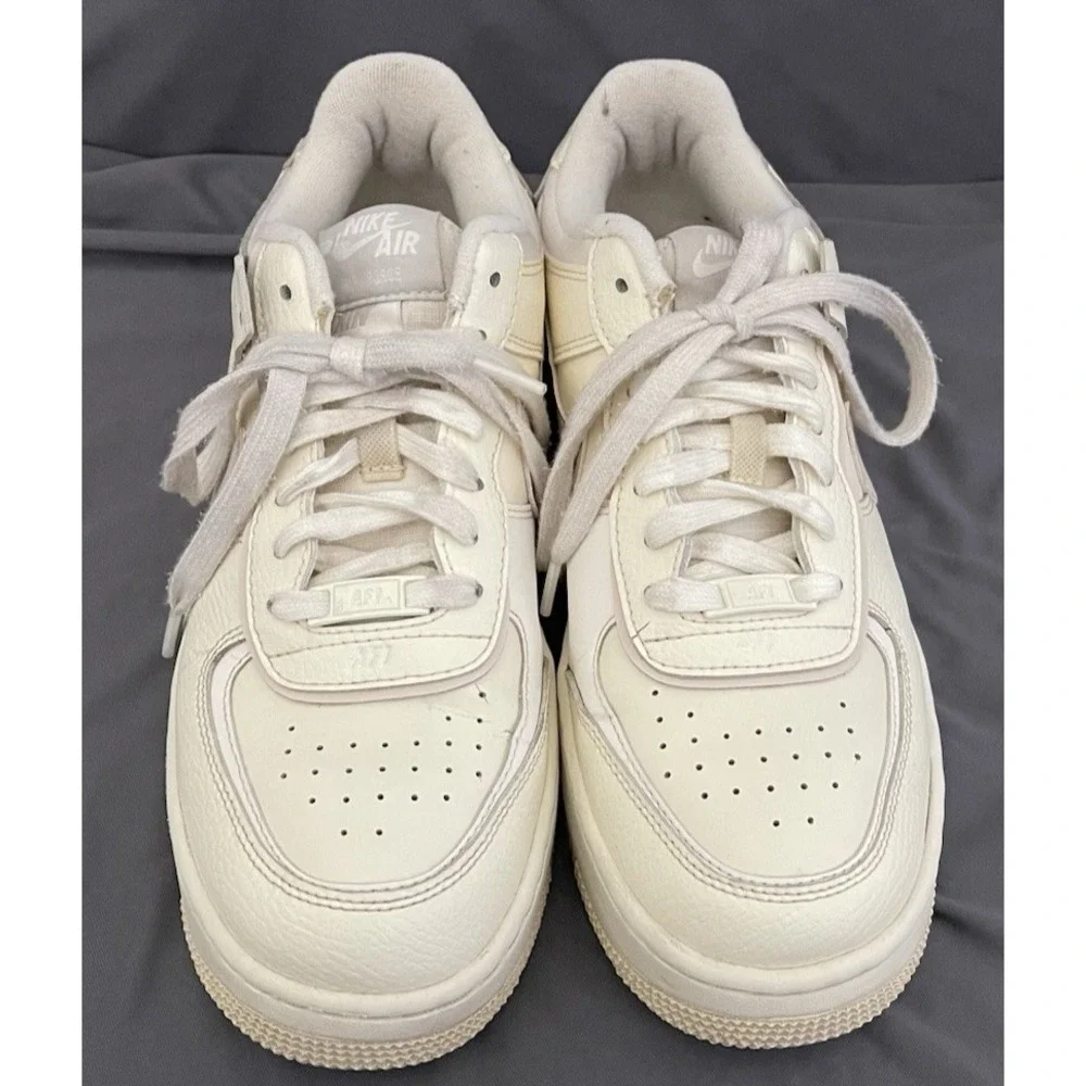 Nike Air Force 1 Low Shoes Sneaker Shadow Coconut Milk Women's Size 9.5